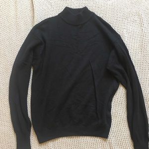 Black Turtleneck Sweater